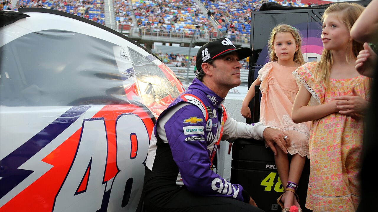 NASCAR: Jimmie Johnson’s daughters sent him a heartwarming surprise at Martinsville