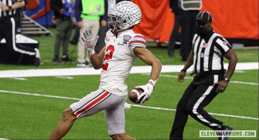 Ohio State Wide Receiver Chris Olave Returning for 2021 Season | Eleven Warriors