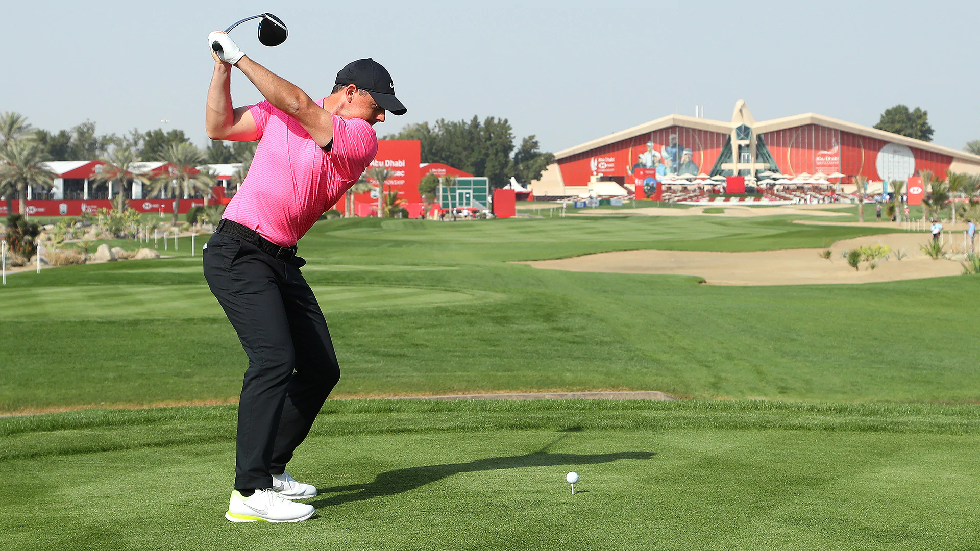 Armed with a little advice from Butch Harmon and lots of practice, Rory McIlroy fires 64 in Abu Dhabi