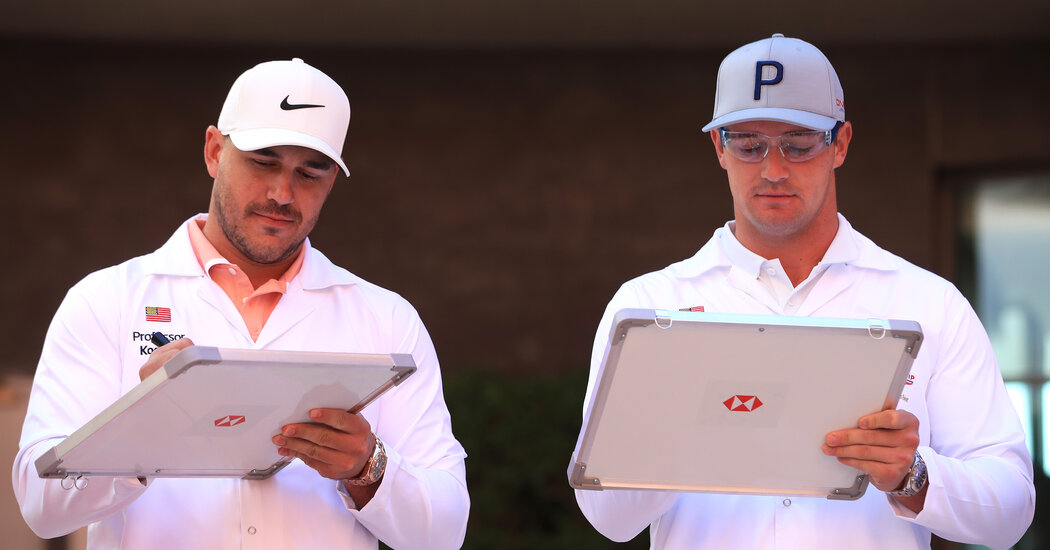 Brooks Koepka and Bryson DeChambeau Have a Beef. Or Do They?