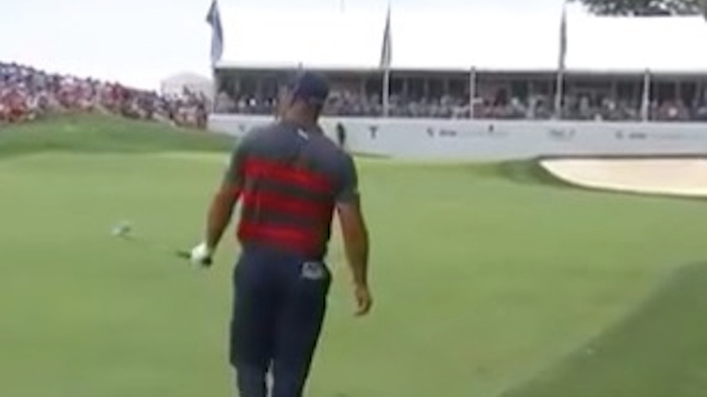 Bryson DeChambeau annoyed golf fans by asking Patrick Cantlay to stop walking before hitting a shot