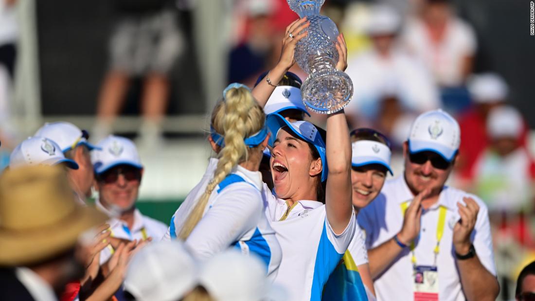 Europe wins historic, drama-filled Solheim Cup against Team USA