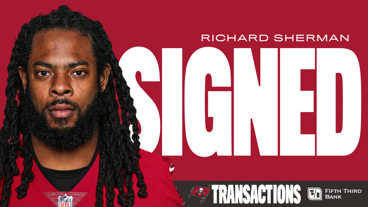 Richard Sherman Signs with Tampa Bay Buccaneers for 2021 Season | Breaking News Roster Move