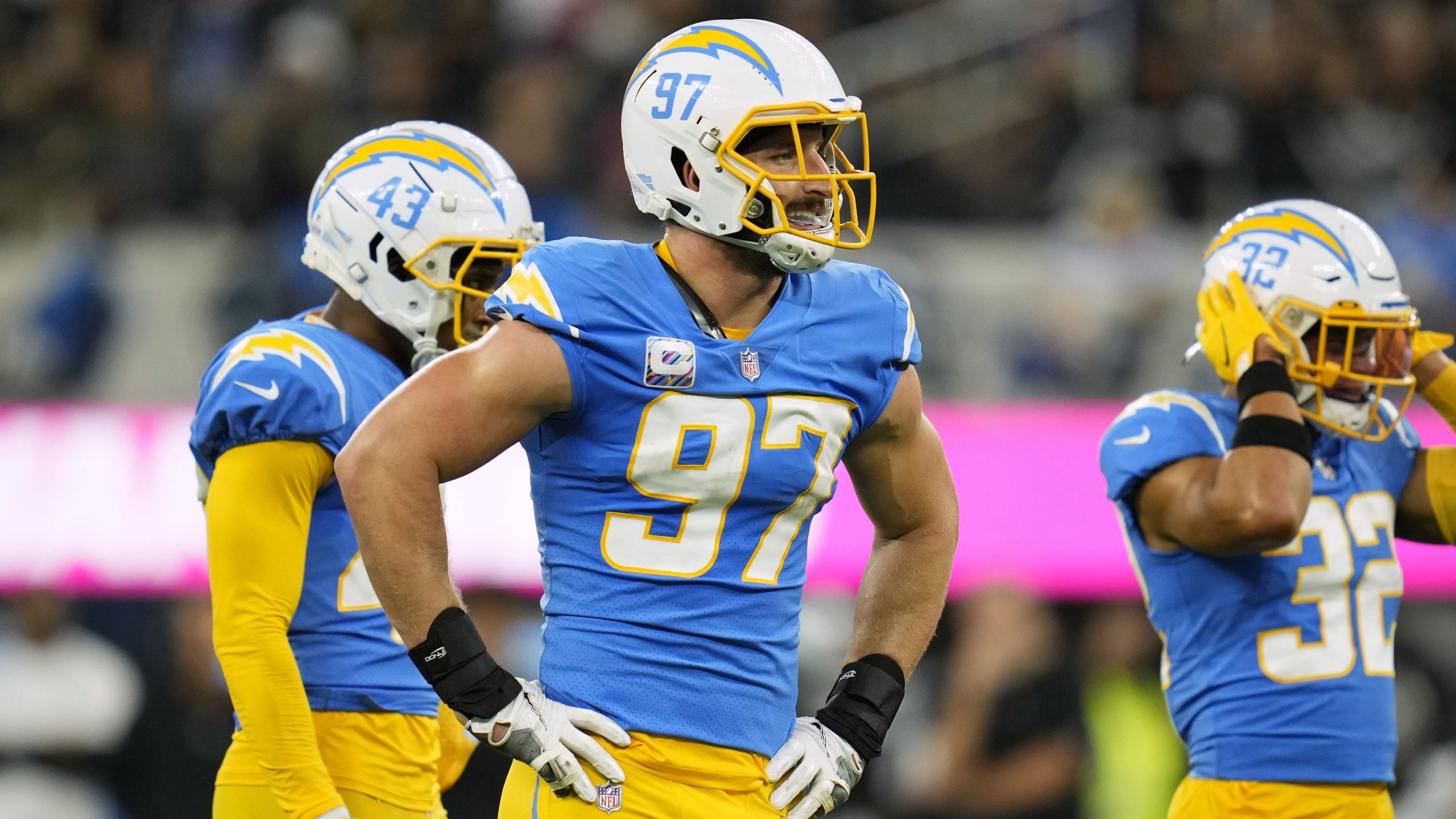 Chargers’ Joey Bosa rips into NFL officials after missed call: ‘Open your eyes and do your job’