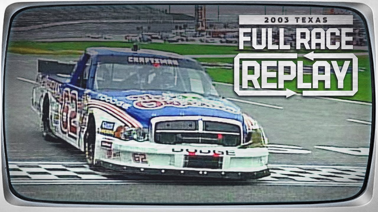 2003 Silverado 350 from Texas Motor Speedway | NASCAR Camping World Truck Series Full Race Replay