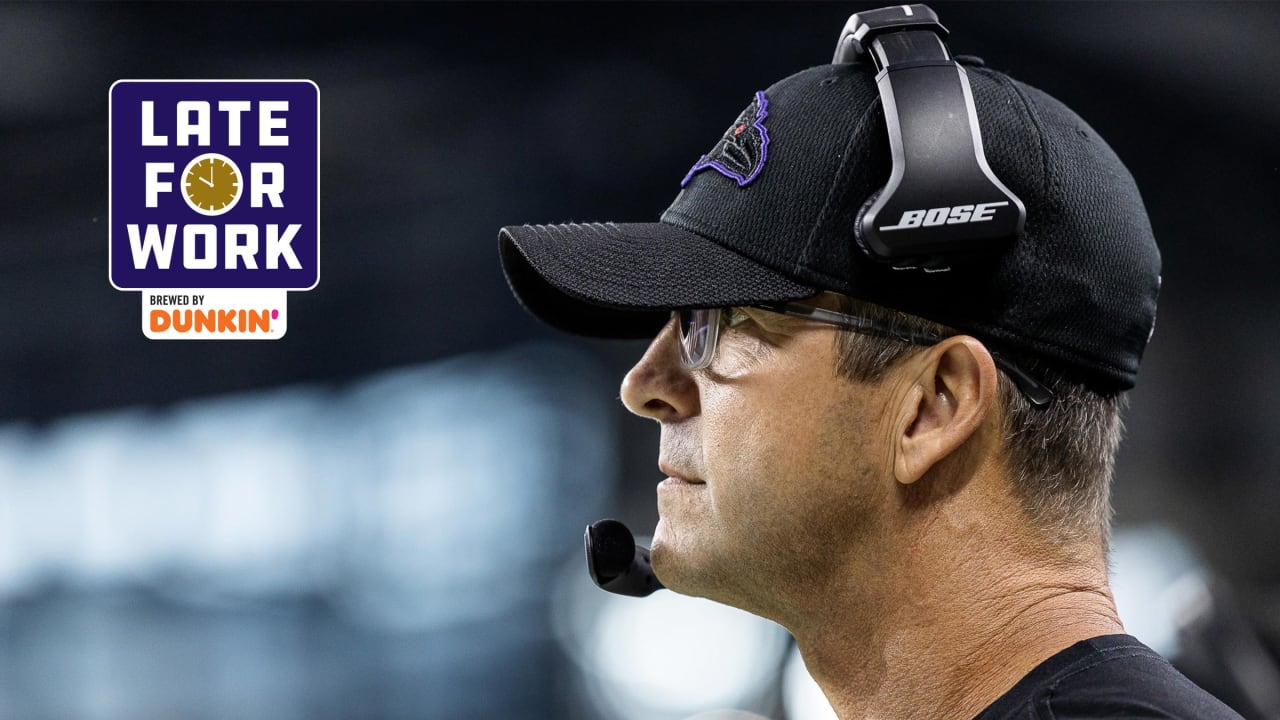 Late For Work 10/19: John Harbaugh-Led Ravens Sit Atop the AFC