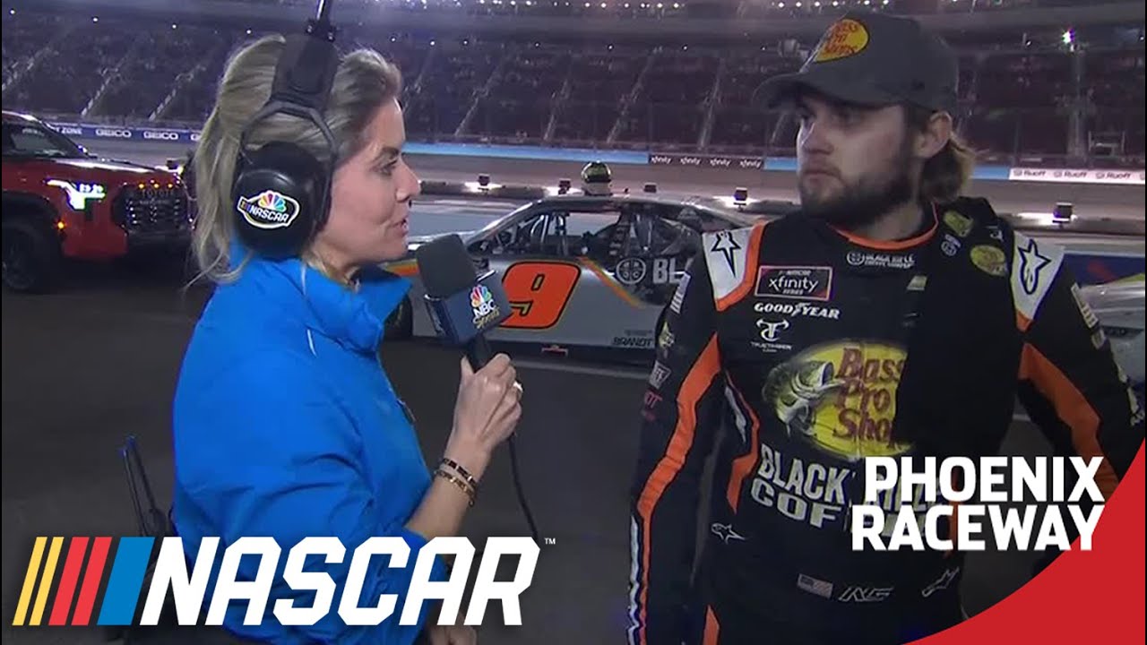 Noah Gragson emotional in final race with crew chief Dave Elenz | NASCAR