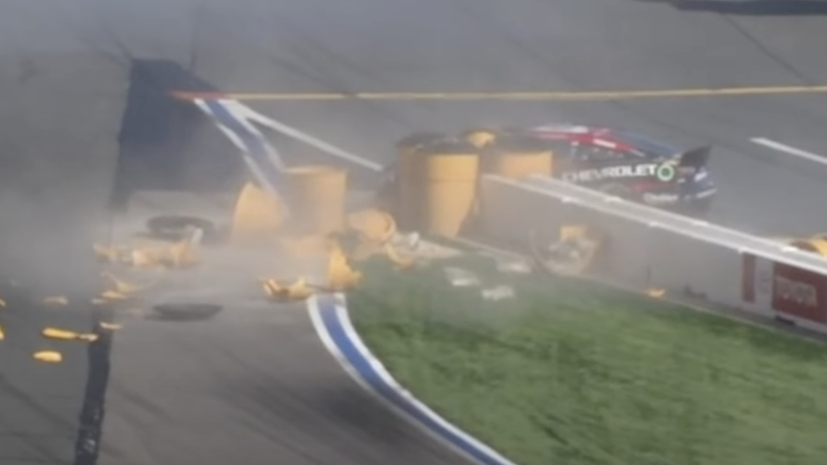Watch NASCAR’s Next-Gen Cup Car Crash In Testing At Charlotte