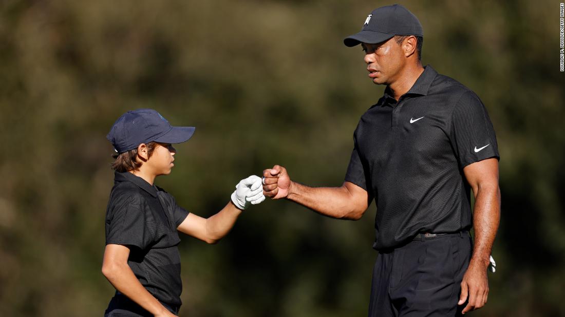 Tiger Woods at PNC Championship: ‘It was awesome to be out here playing’