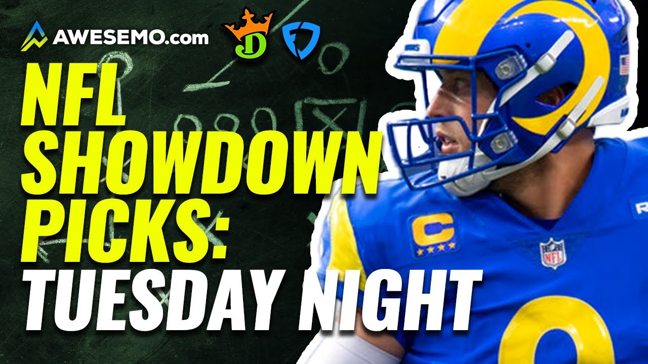 NFL DFS Tuesday Night Football Live Before Lock Week 15 | Tuesday 12/21