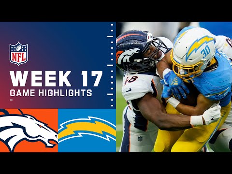 Broncos vs. Chargers Week 17 Highlights | NFL 2021