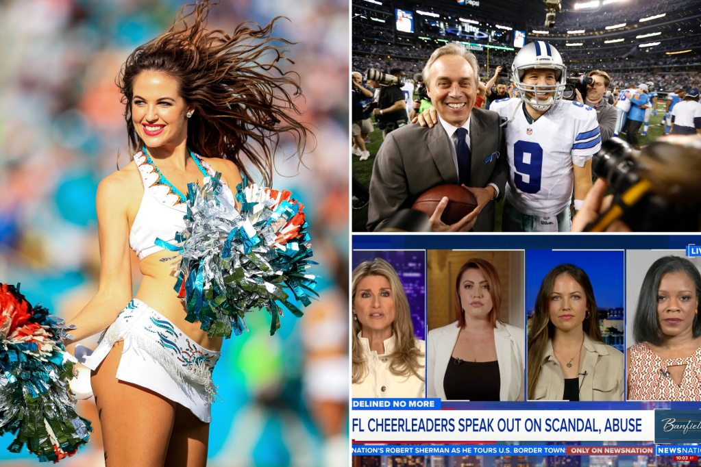 Former NFL cheerleaders allege ‘dark toxic culture’ of hush money, misogyny and humiliation