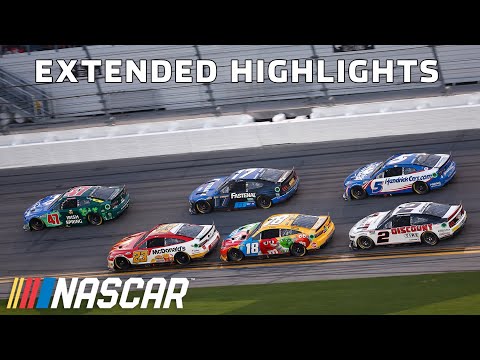 Drama filled Daytona 500 decided in Overtime: Extended Highlights