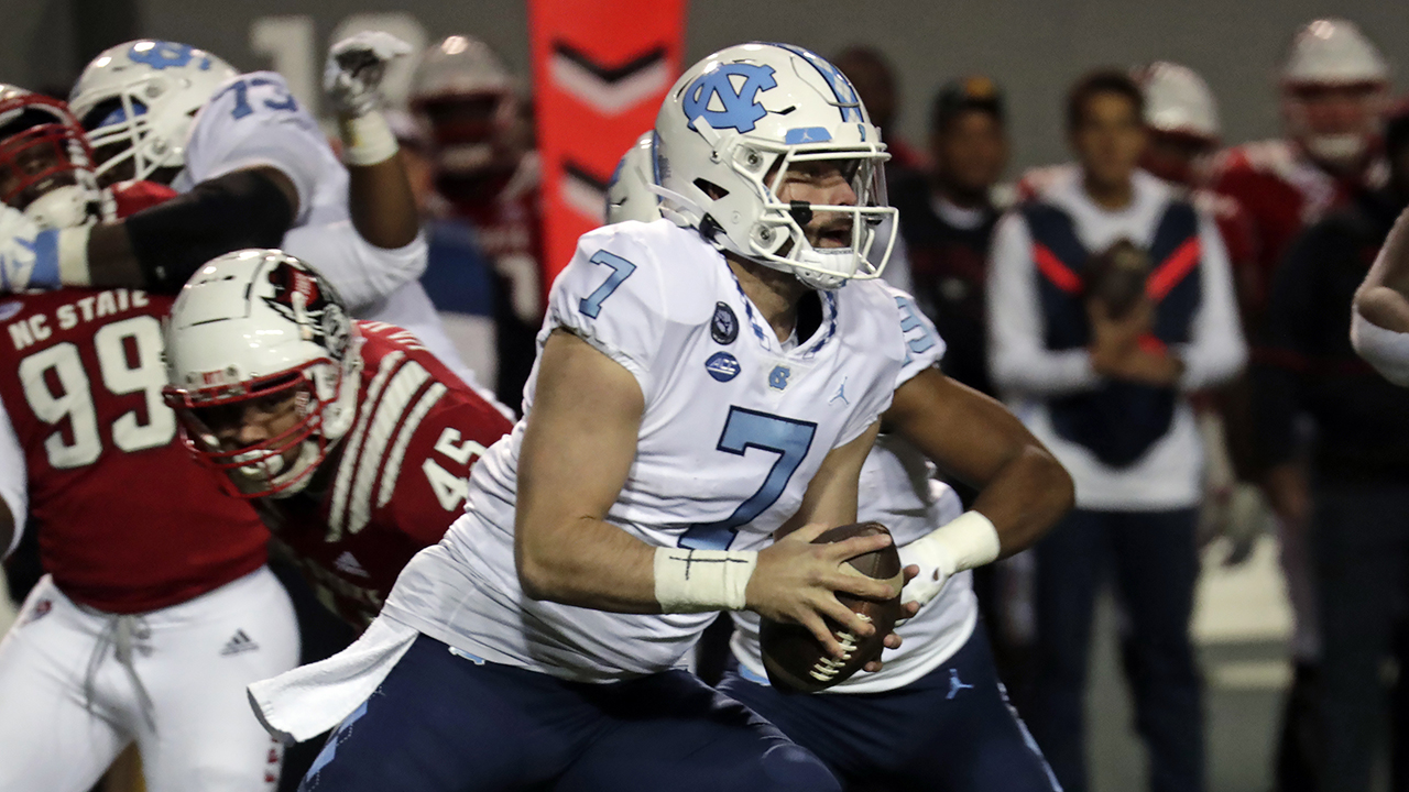 North Carolina’s Sam Howell was asked to play unique game by Eagles at NFL scouting combine