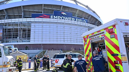 Video shows that Mile High Stadium fire, damage was significant