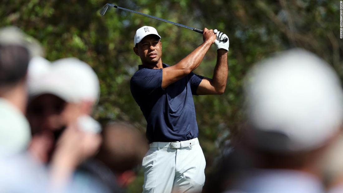 Tiger Woods intends to play in the Masters and thinks he can win