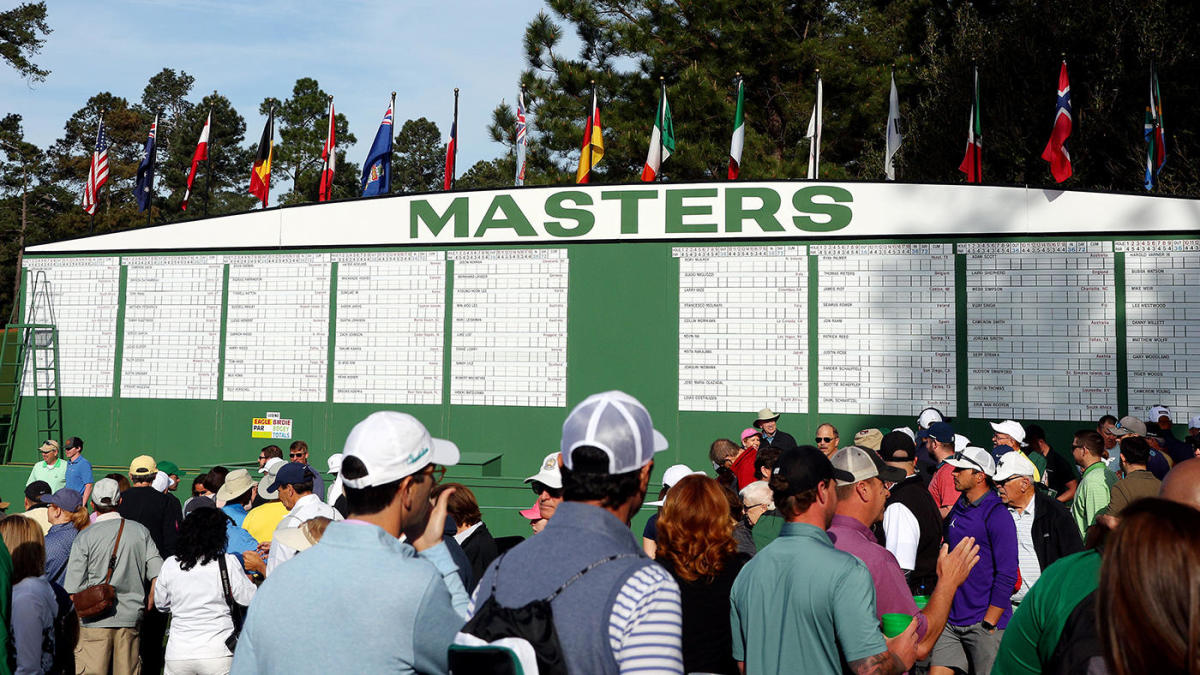 2022 Masters leaderboard: Live coverage, Tiger Woods score, golf scores today in Round 1 at Augusta National