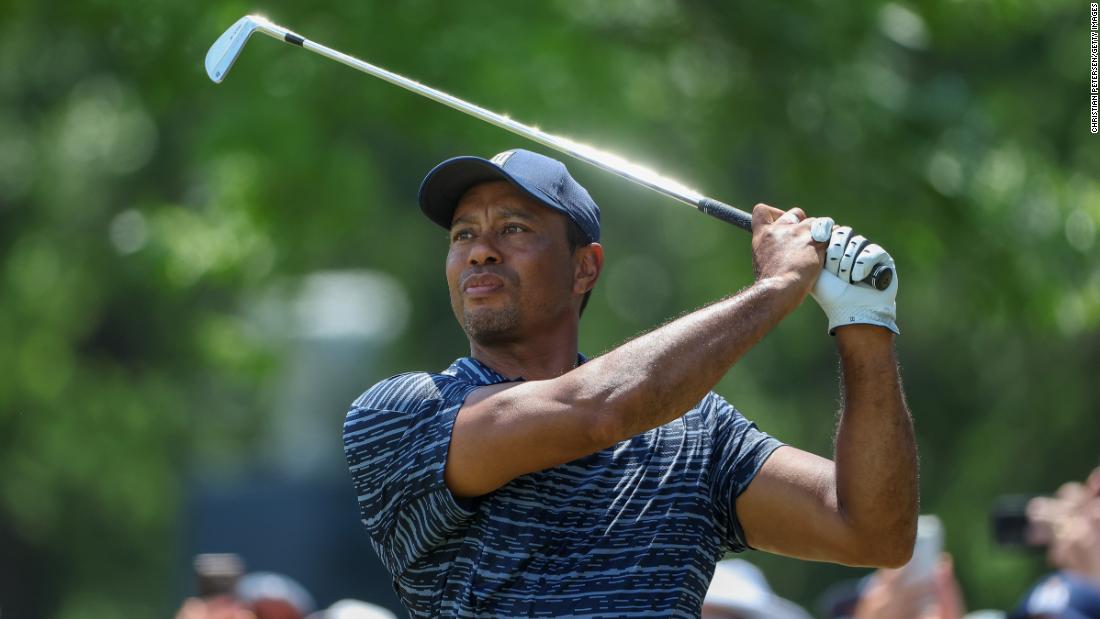 Tiger Woods struggles at PGA Championship: ‘Walking hurts and twisting hurts … It’s just golf’