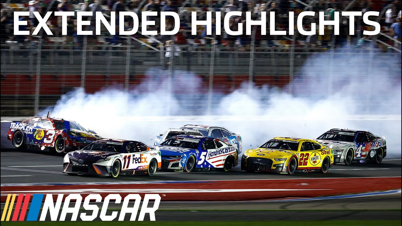 Wild race provides exciting finish in the Coca-Cola 600 | NASCAR Extended Highlights