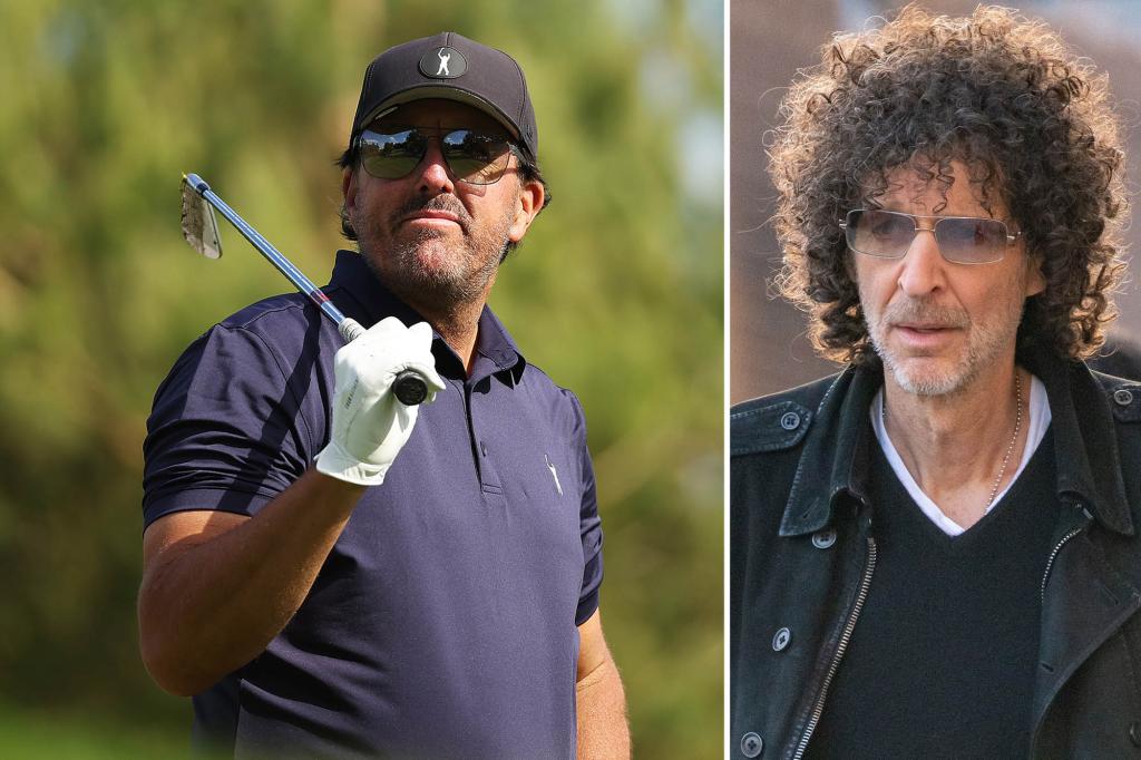 Howard Stern rips Phil Mickelson for ‘selling out’ to ‘piece of s–t’ Saudis