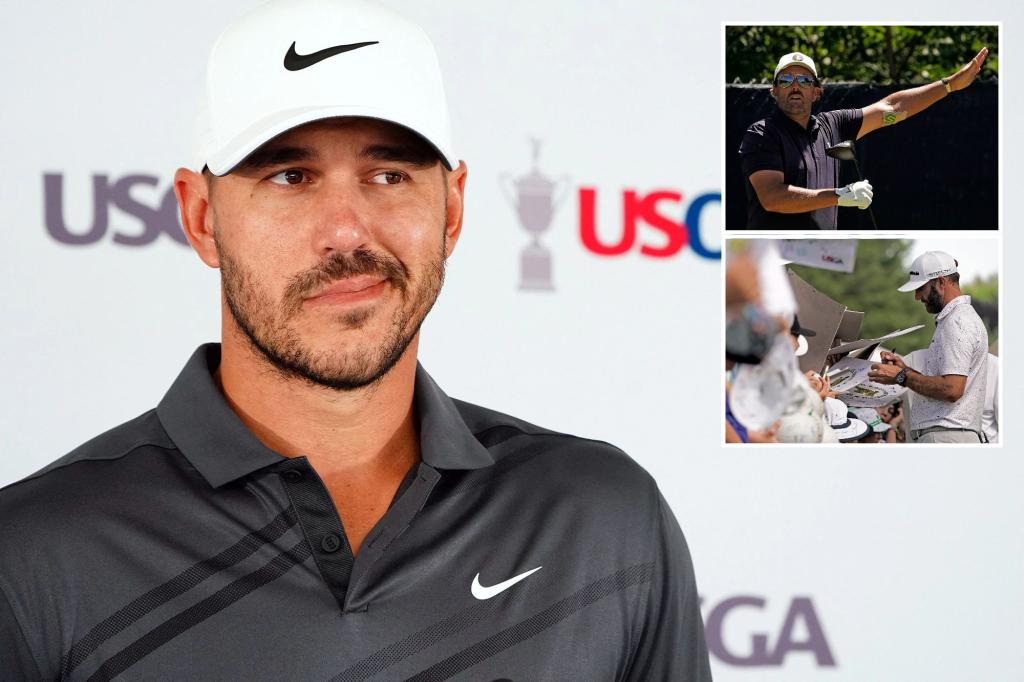 Brooks Koepka, top PGA Tour stars sick of talking about LIV Golf at US Open