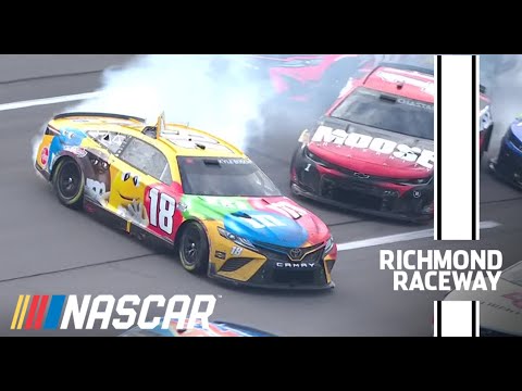 Kyle Busch, Ross Chastain trigger wreck at Richmond Raceway