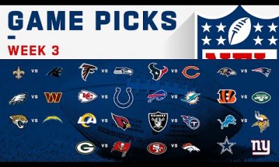 Week 3 NFL Game Picks!