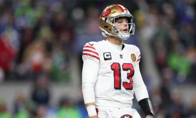 49ers QB Purdy keeps ‘aggressive edge’ after throwing first NFL pick-six
