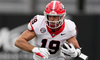 Four-round 2024 NFL mock draft: Jets take TE Brock Bowers; Chiefs trade up for speedster in Round 1