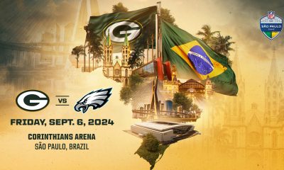 Green Bay Packers to face Philadelphia Eagles in first NFL game in Brazil